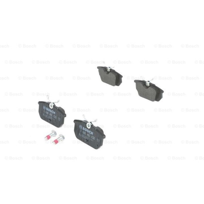 Колодки тормозные BOSCH  0986491030