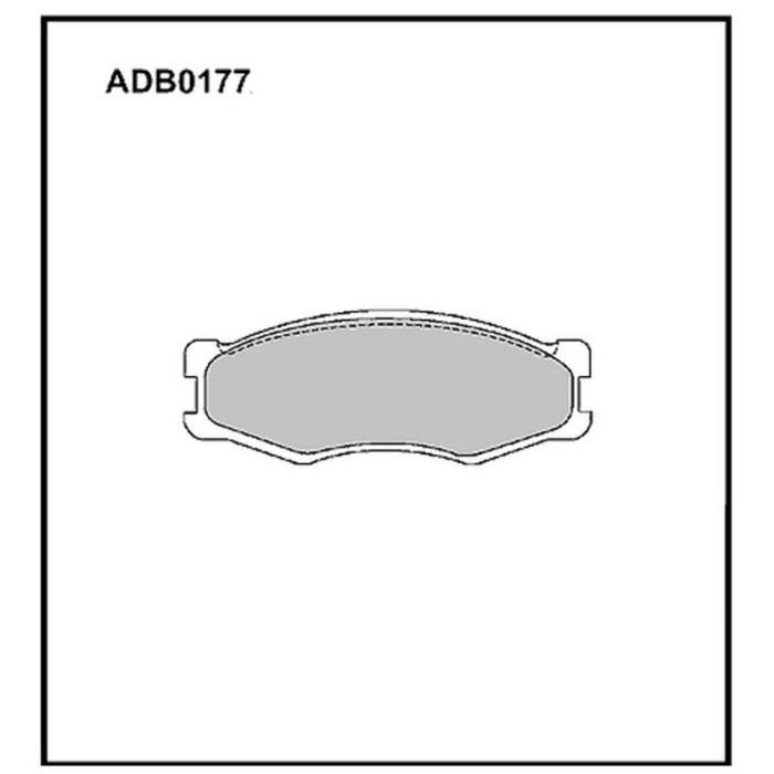 Колодки тормозные ALLIED NIPPON ADB0177