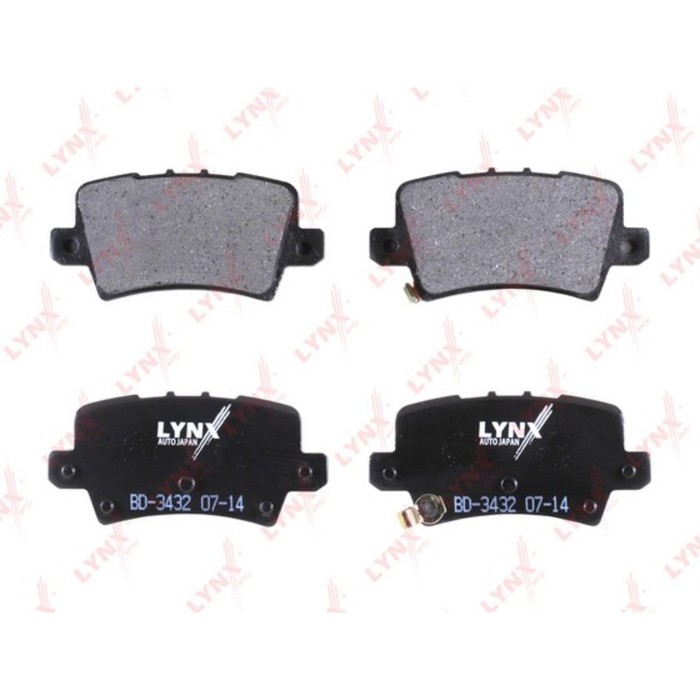 Колодки тормозные LYNX BD-3432