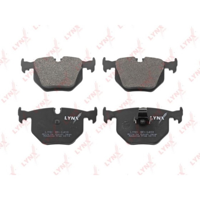 Колодки тормозные LYNX BD-1403