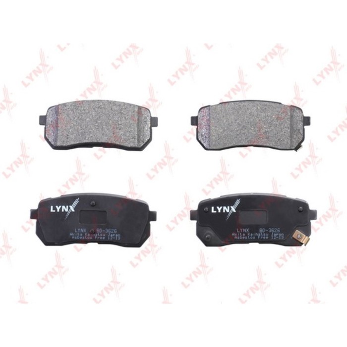 Колодки тормозные LYNX BD-3626