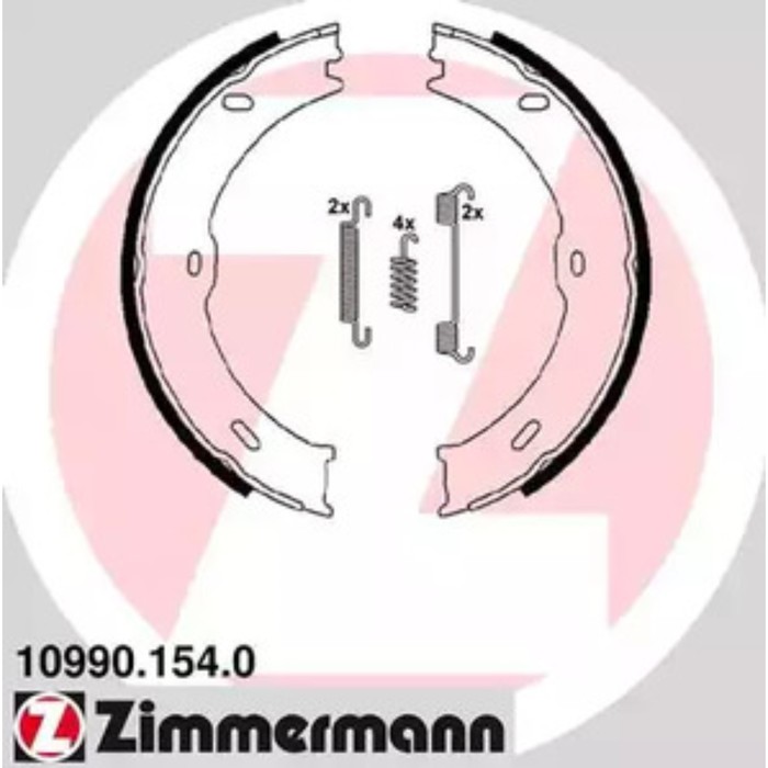 Колодки тормозные ZIMMERMANN 10990.154.0