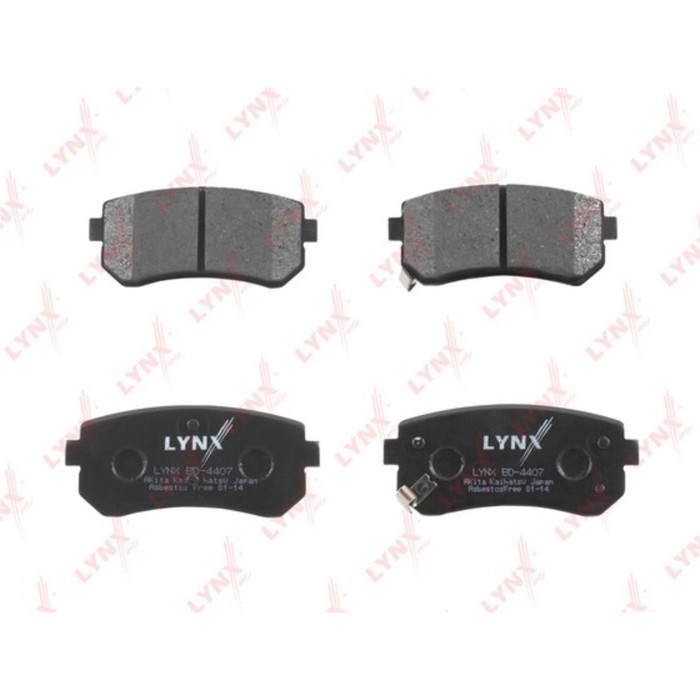 Колодки тормозные LYNX BD-4407
