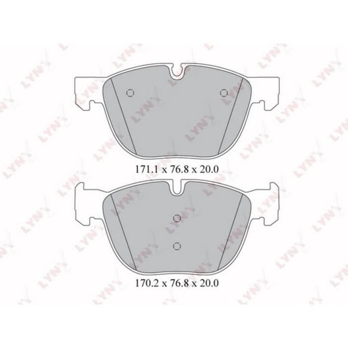 Колодки тормозные LYNX BD-1417