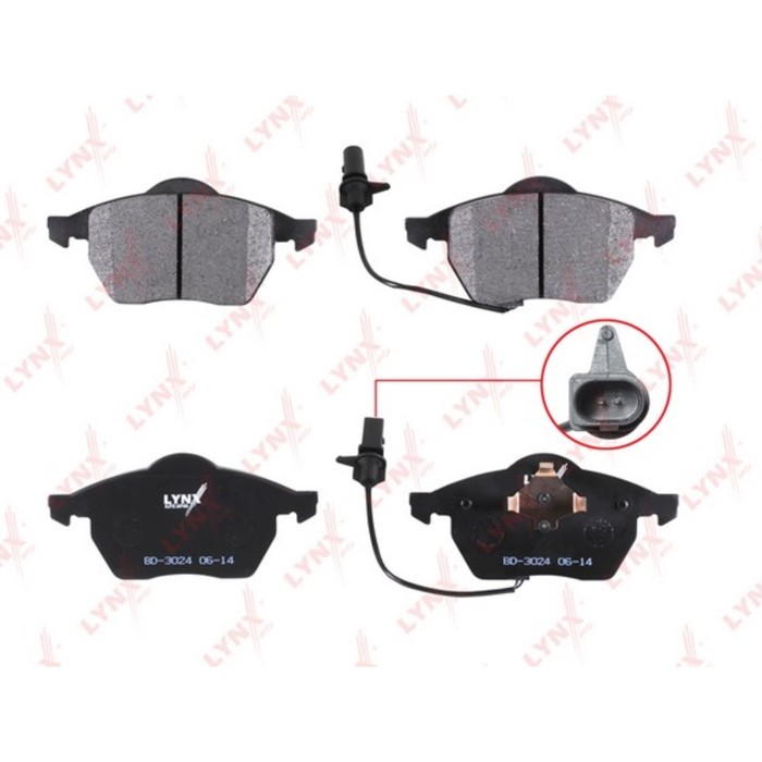 Колодки тормозные LYNX BD-3024