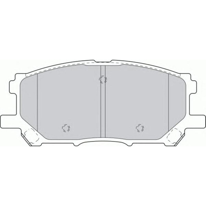 Колодки тормозные FERODO FDB1715