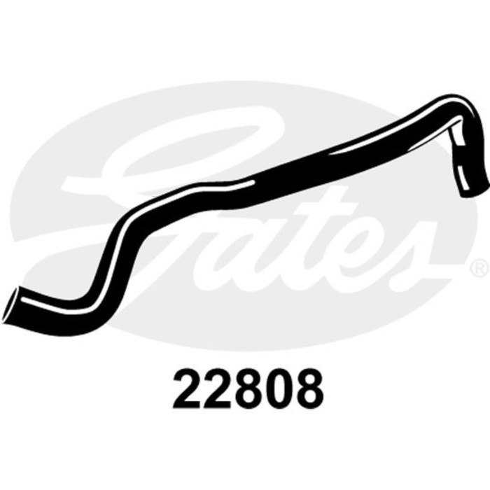 Патрубок системы охлаждения  Gates 22808
