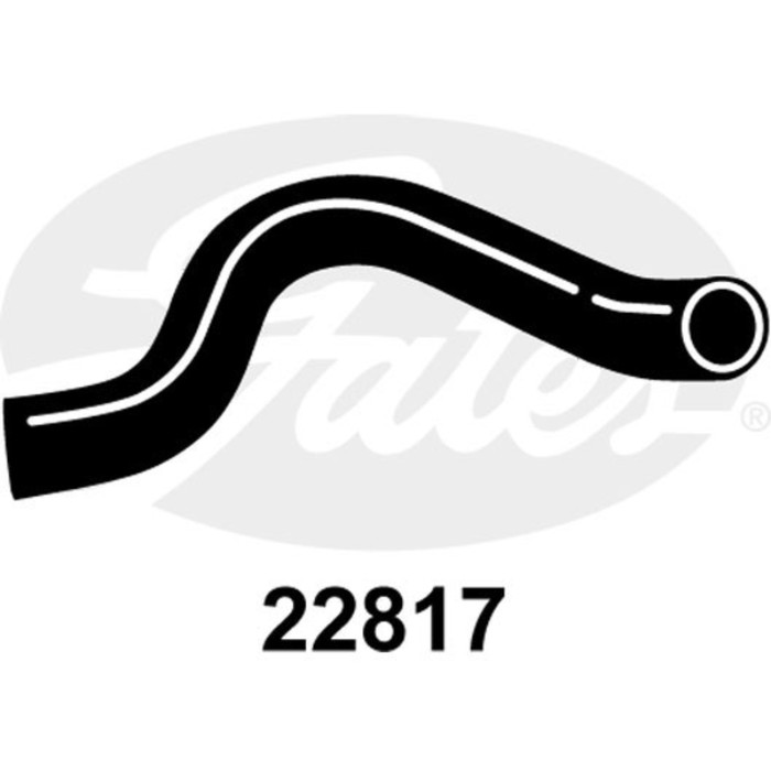 Патрубок системы охлаждения  Gates 22817