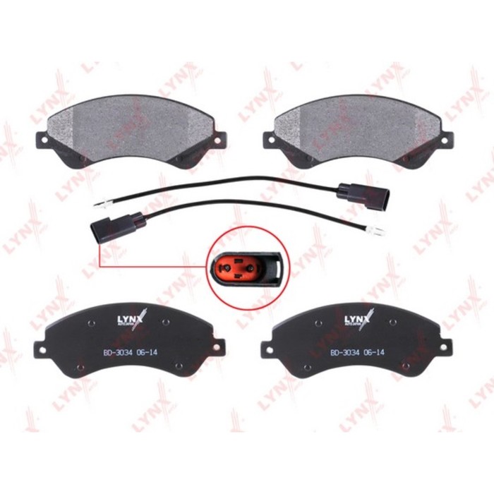 Колодки тормозные LYNX BD-3034