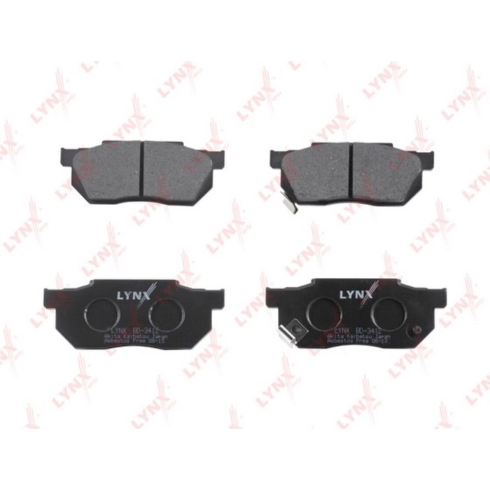 Колодки тормозные LYNX BD-3412
