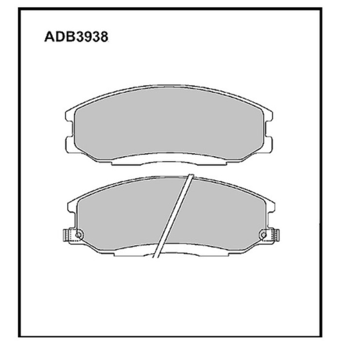 Колодки тормозные ALLIED NIPPON ADB3938