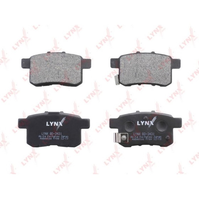 Колодки тормозные LYNX BD-3431