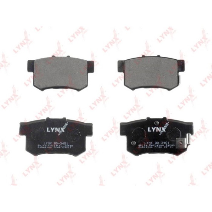 Колодки тормозные LYNX BD-3401