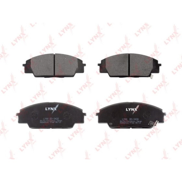 Колодки тормозные LYNX BD-3408