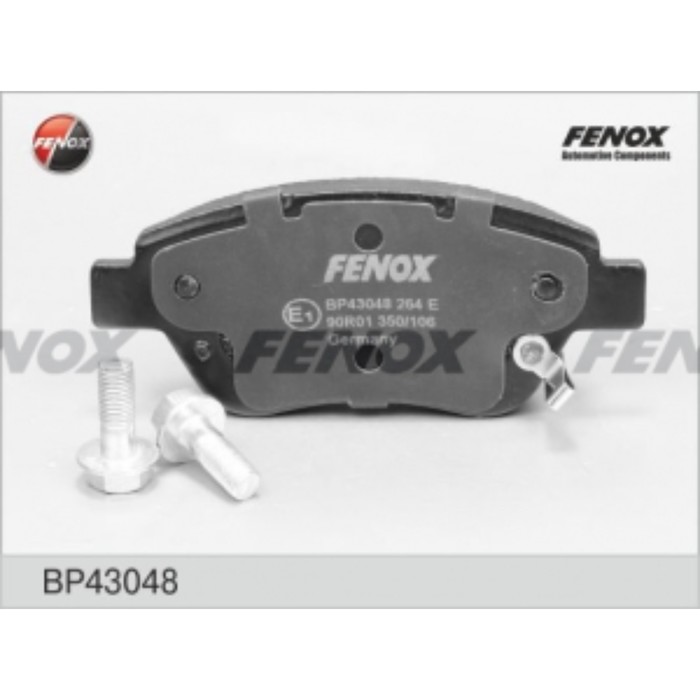 Колодки тормозные FENOX bp43048