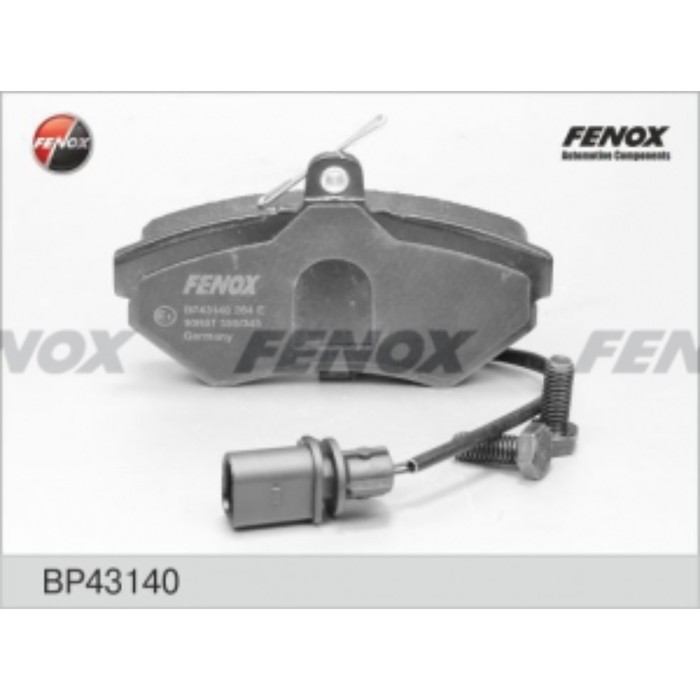 Колодки тормозные FENOX bp43140