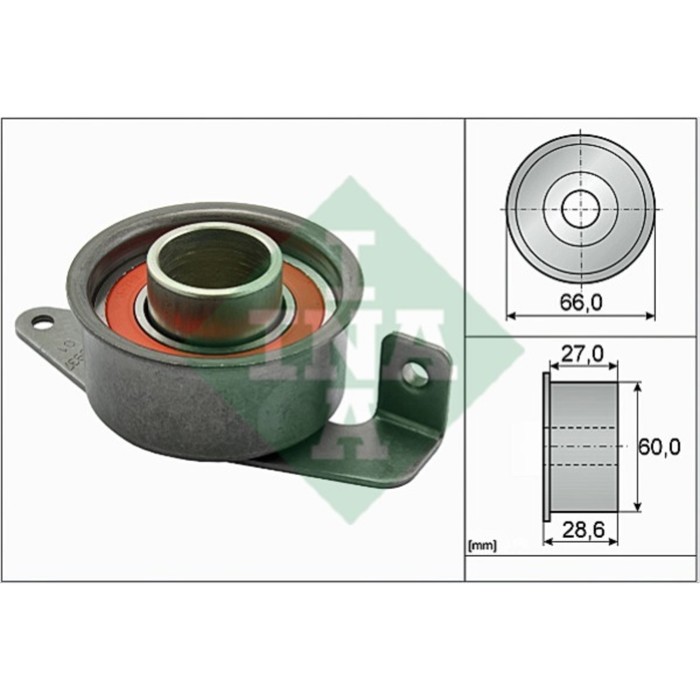 Ролик натяжной ремня ГРМ INA 531002920
