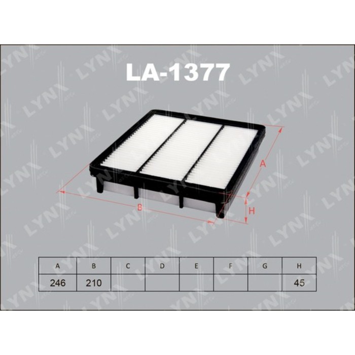 Фильтр воздушный LYNX LA-1377