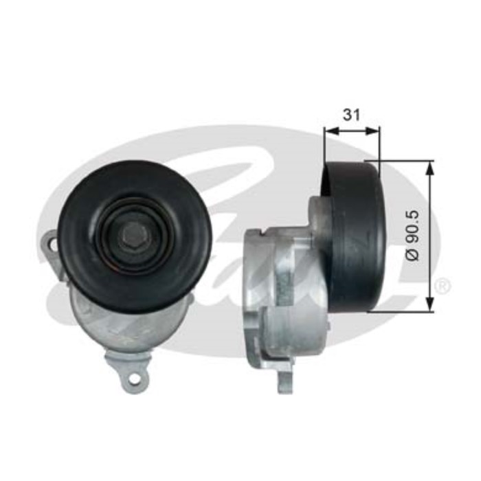 Ролик приводного ремня Gates T38480