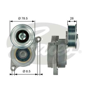 

Ролик приводного ремня Gates T39103