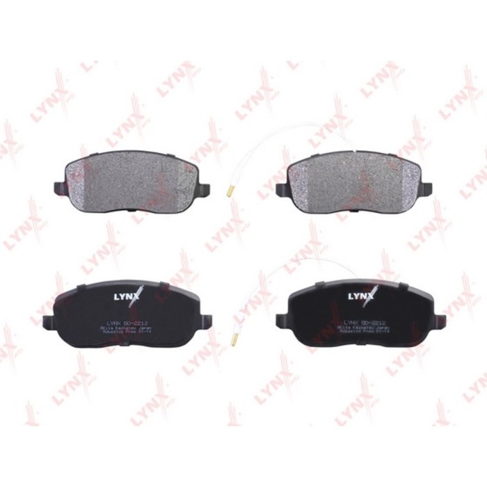 Колодки тормозные LYNX BD-2212