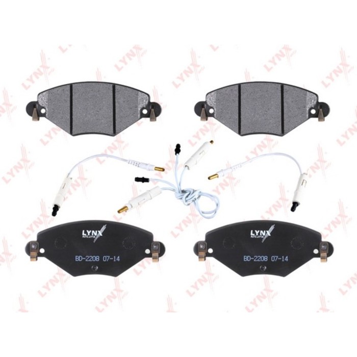 Колодки тормозные LYNX BD-2208