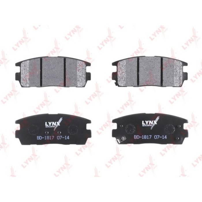 Колодки тормозные LYNX BD-1817