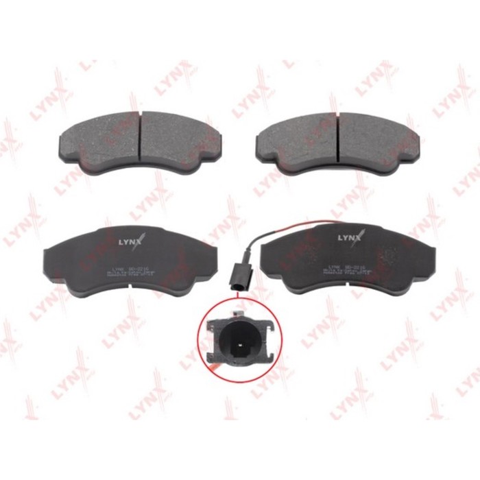 Колодки тормозные LYNX BD-2216
