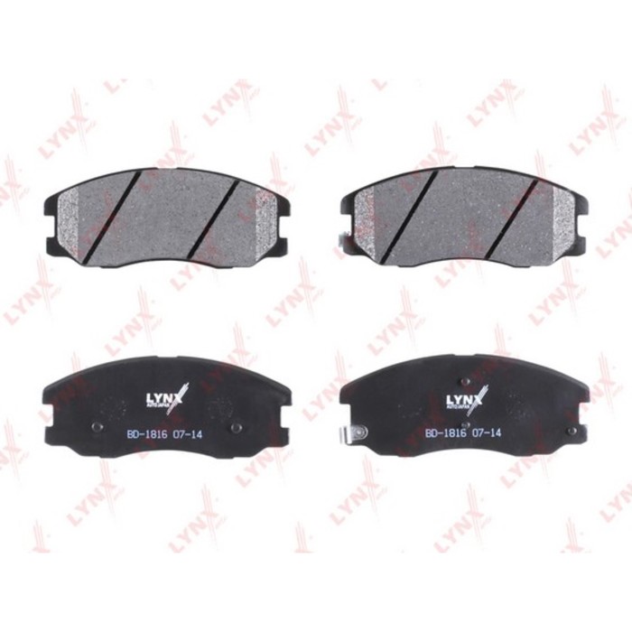 Колодки тормозные LYNX BD-1816