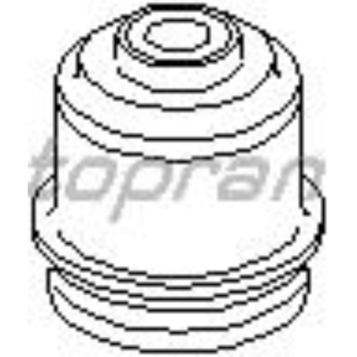 Сайлентблок подвески HANS PRIES 104291755