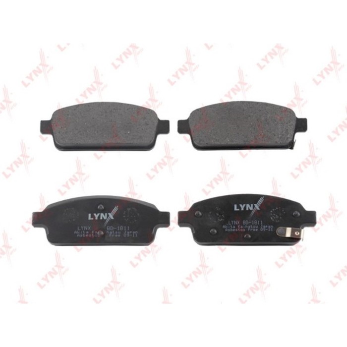 Колодки тормозные LYNX BD-1811
