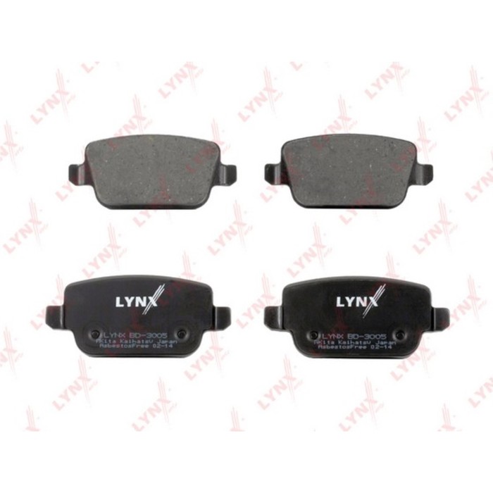 Колодки тормозные LYNX BD-3005