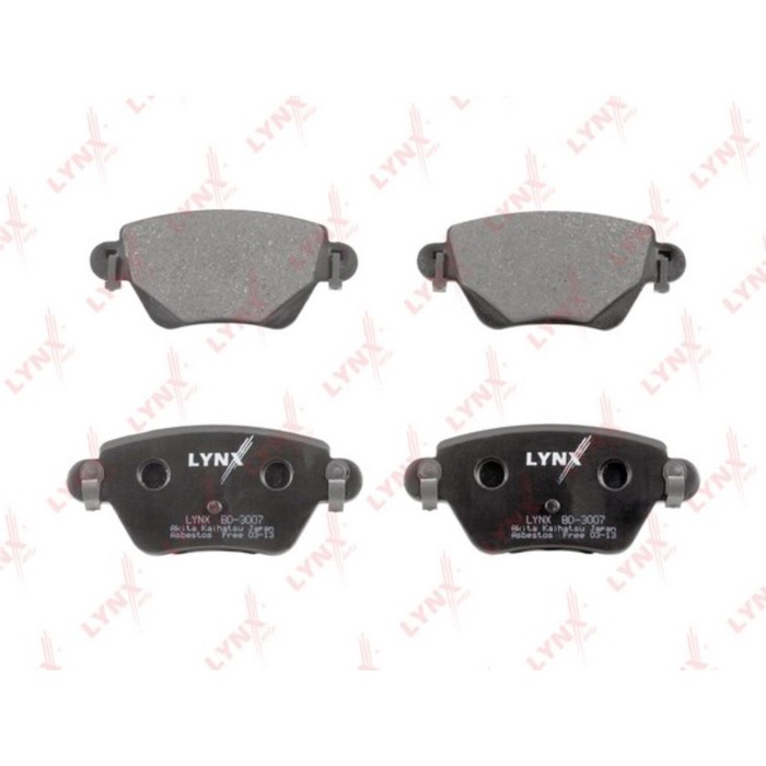 Колодки тормозные LYNX BD-3007