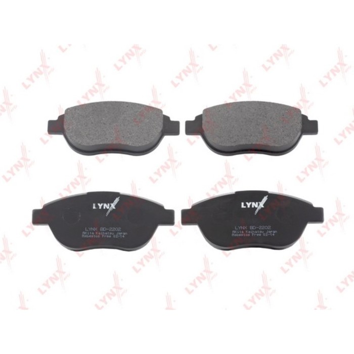 Колодки тормозные LYNX BD-2202