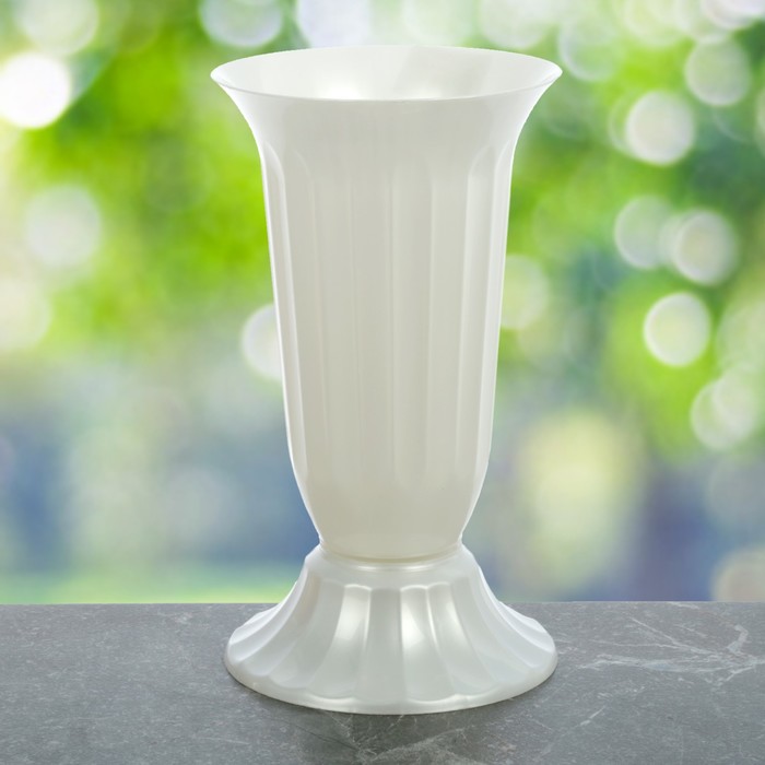 Ваза 1 л "Цветочная", цвет МИКС