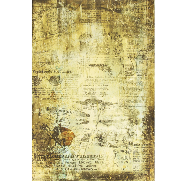 Декупажная карта "Пергамент" плотность 45г/м2, формат А4