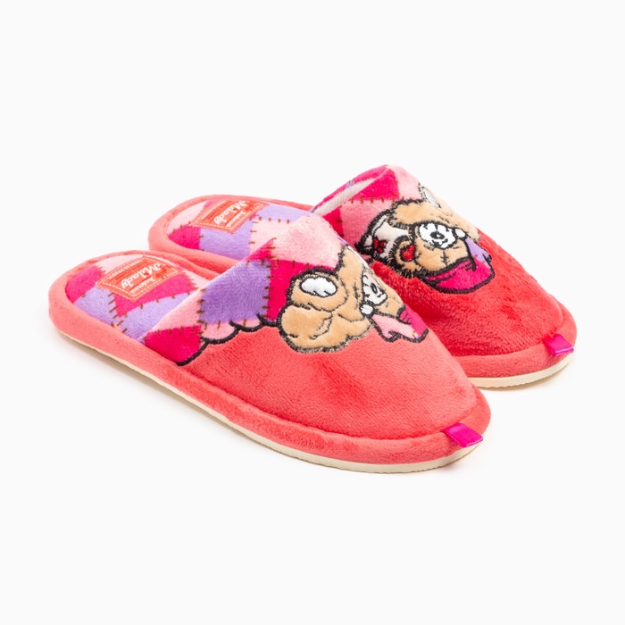 Тапочки женские арт. DW-C-8-103-07, цвет розовый, размер 41