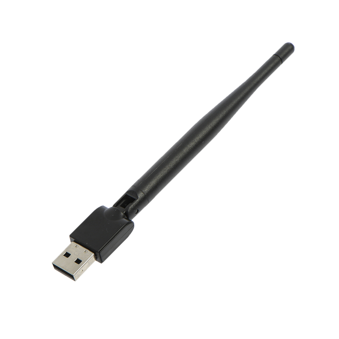 Адаптер W-iFi SE-7601, с антенной, для ресиверов, USB, угол поворота 90 градусов