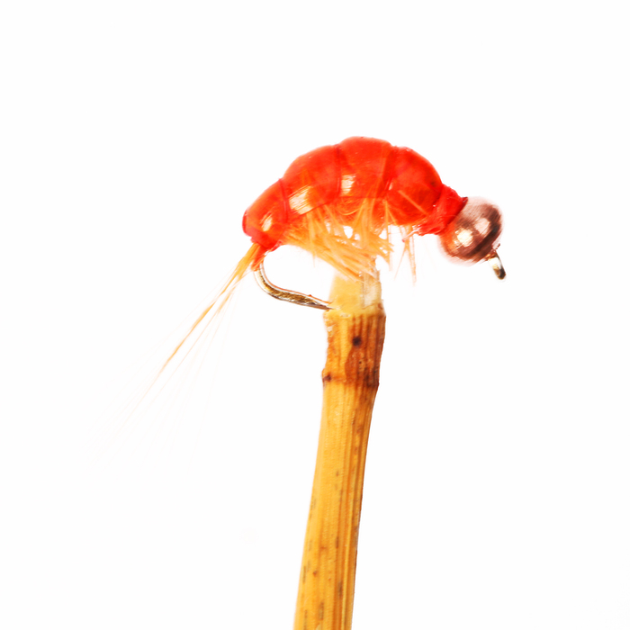 Мушка Gammarus Amphipod, 14, orange cooper