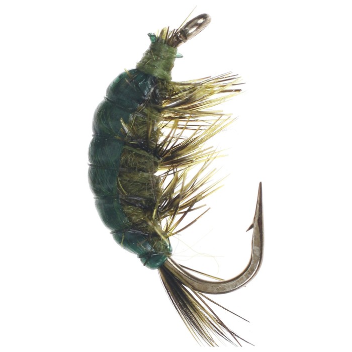 

Мушка Gammarus Amphipod, 10, dark olive