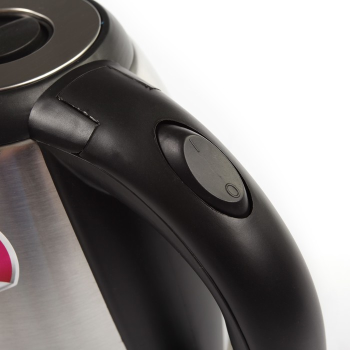 Чайник электрический Scarlett SC-EK21S51, 1600 Вт, 1.8 л, нержавеющая сталь