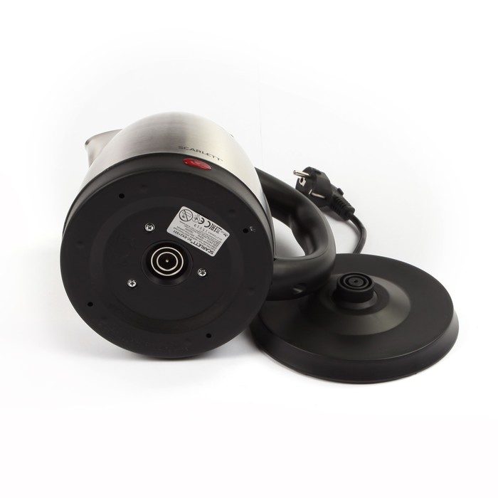 Чайник электрический Scarlett SC-EK21S51, 1600 Вт, 1.8 л, нержавеющая сталь