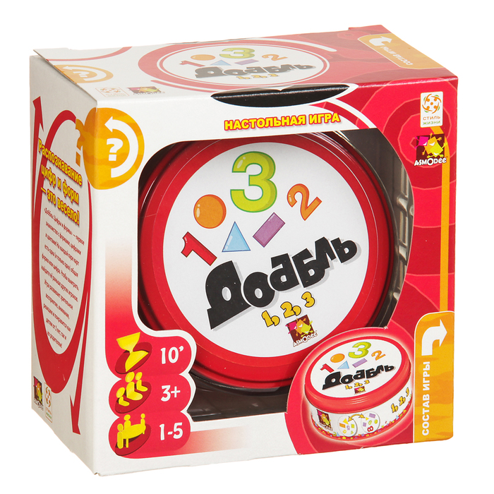 Настольная игра "Доббль 123"