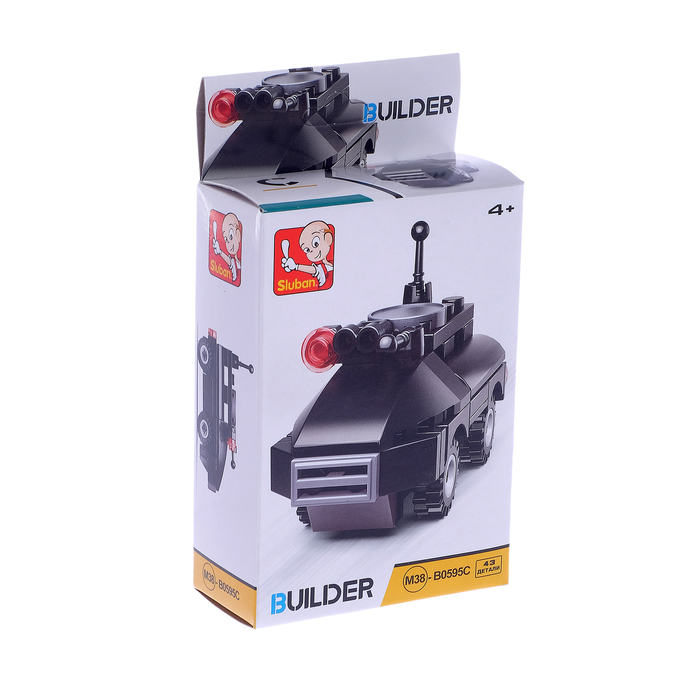 Конструктор «Полицейская техника», 42 детали, 4 вида, МИКС