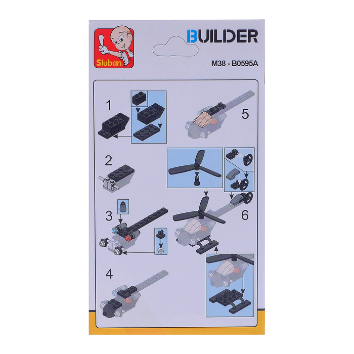 Конструктор «Полицейская техника», 42 детали, 4 вида, МИКС