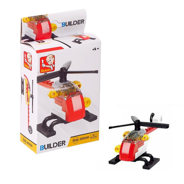 Конструктор «Пожарная техника», 39 деталей, 4 вида, МИКС