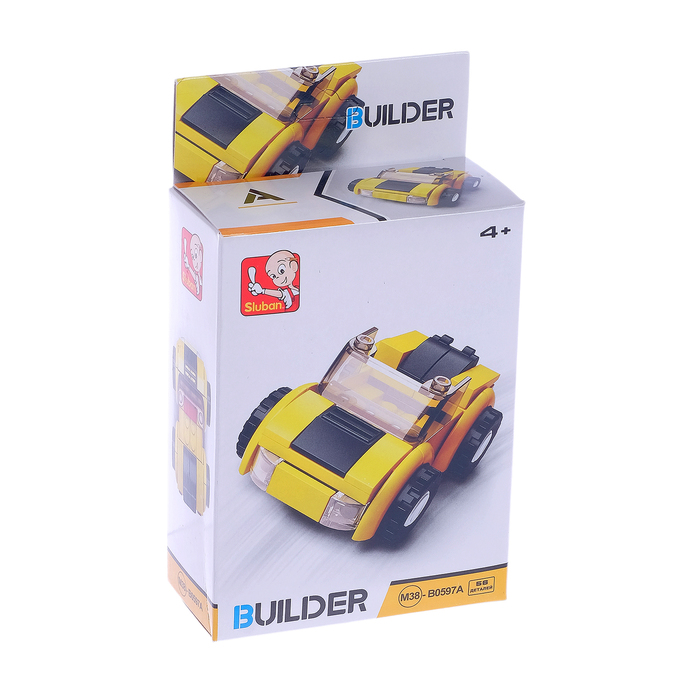 Конструктор «Городской транспорт», 56 деталей, 4 вида, МИКС