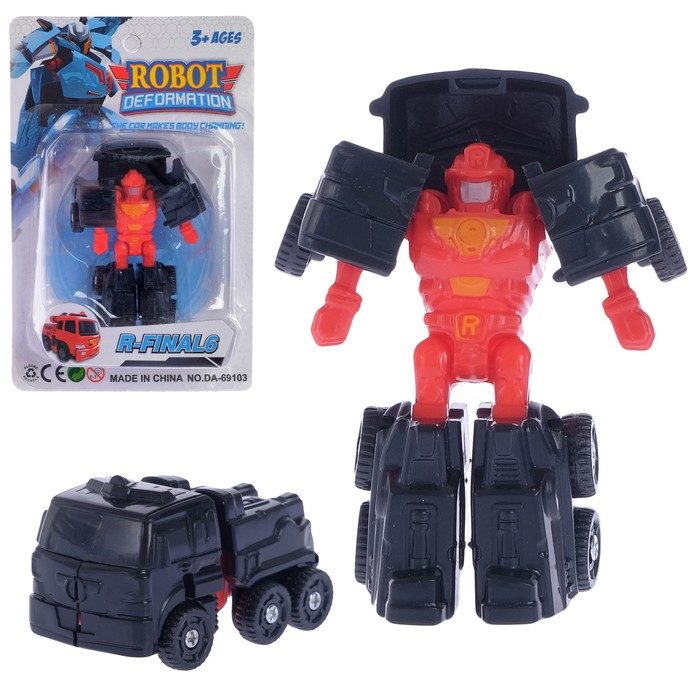 Робот-трансформер «Автобот», 6 видов, МИКС