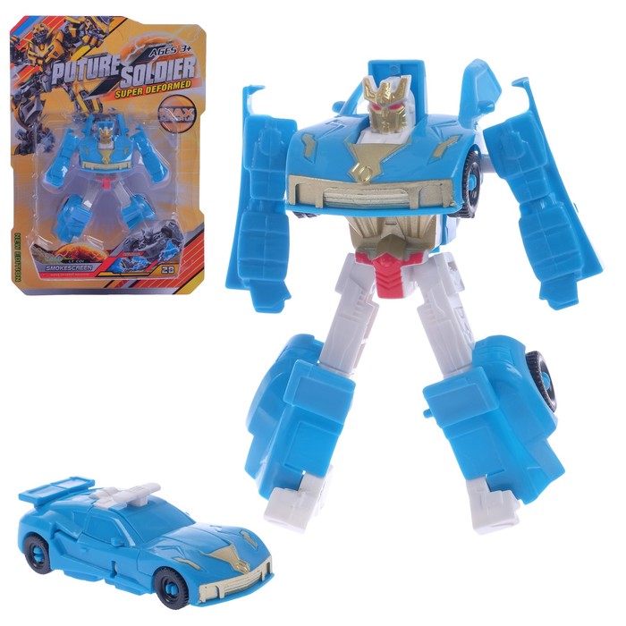 Робот-трансформер «Автобот», 9 видов, МИКС