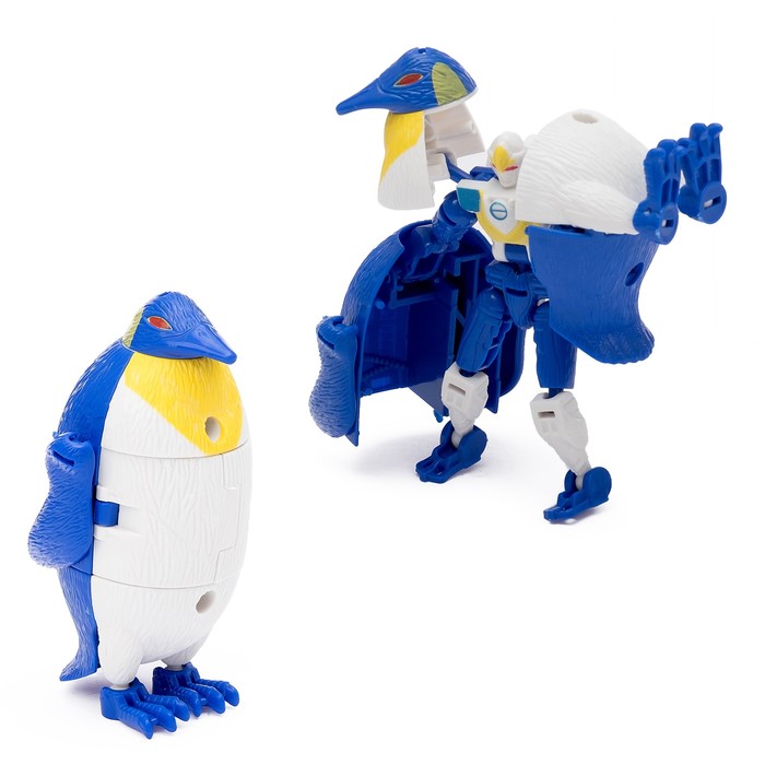 Робот-трансформер «Зверобот», 8 видов, МИКС